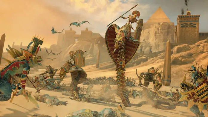 Total War Warhammer 2 DLC Rise of the Tomb Kings - Combat