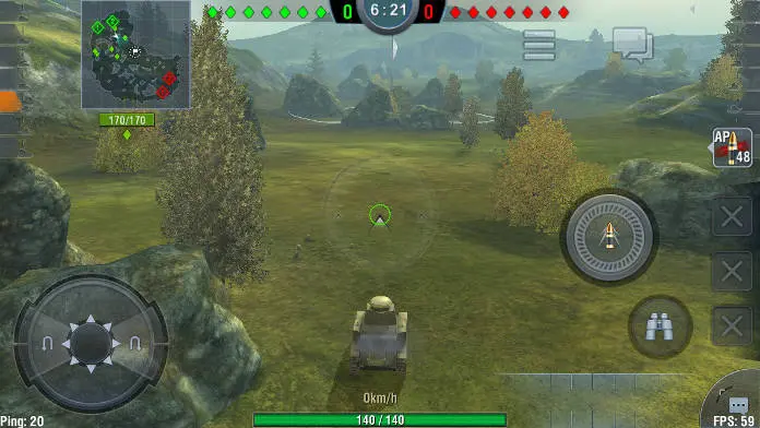 World of Tanks Mobile screenshot