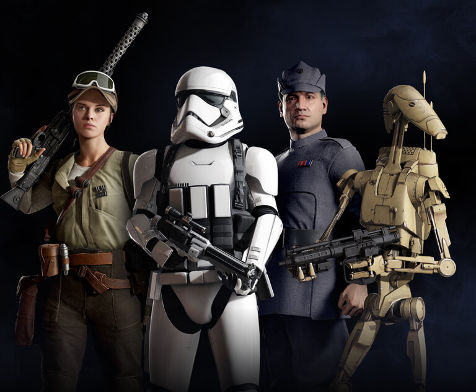 star wars battlefront II Classes