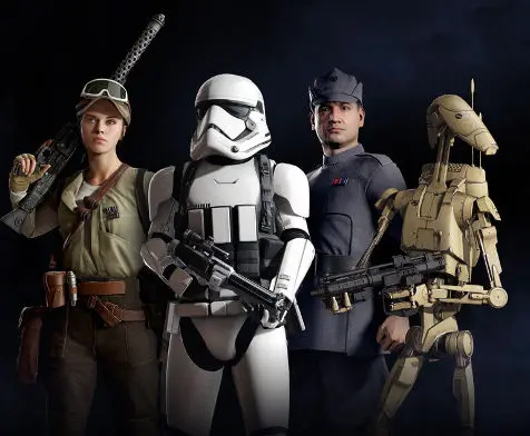 star wars battlefront II Classes
