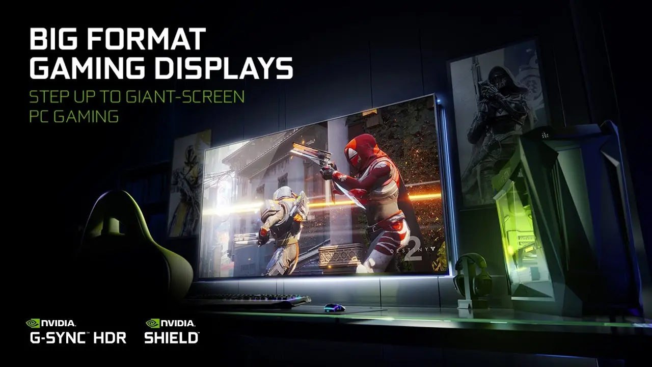 Nvidia annonce un écran de 65″ 4K HDR et G-Sync 120Hz