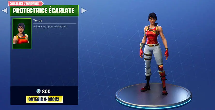 Fortnite - Planeur dragon et skin du nouvel an lunaire - protectrice écarlate