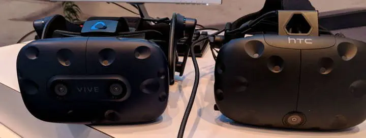 HTC Vive Pro - Les premières impressions sur la nouvelle génération VR - comparaison ancien Vive