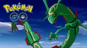 Legendary Pokemon Rayquaza disponible dans Pokemon GO, durée limitée