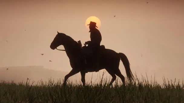 Red Dead Redemption 2 - Toutes les infos, date, trailer - couché de soleil