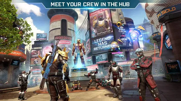 Le très attendu FPS Shadowgun Legends sortira le 22 mars - le hub pour rencontrer vos équipiers