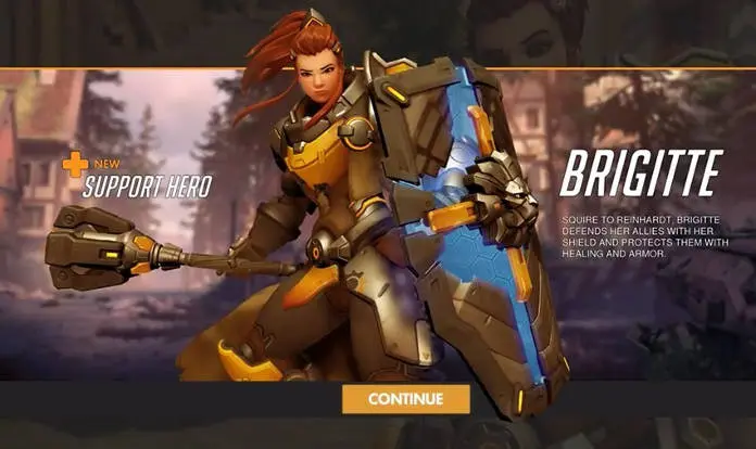 Overwatch - Nouveau personnage Brigitte - Capacités et histoire - Héros de soutien