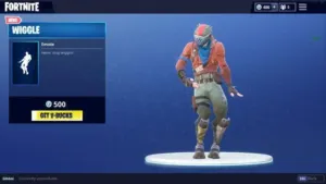 Fortnite - Nouvel Emote Wiggle (déhanché), une nouvelle mode