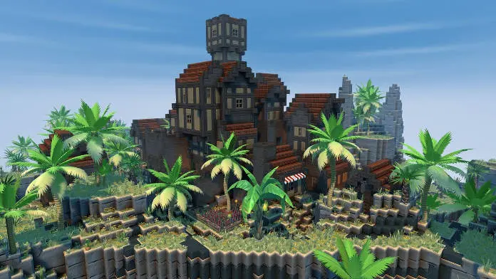 Portal Knights avec la mise à jour 1.4, un mode créatif et le partage - Fort