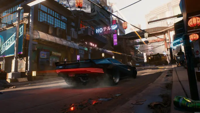 Cyberpunk 2077 - Après 50 minutes de gameplay - Vehicule