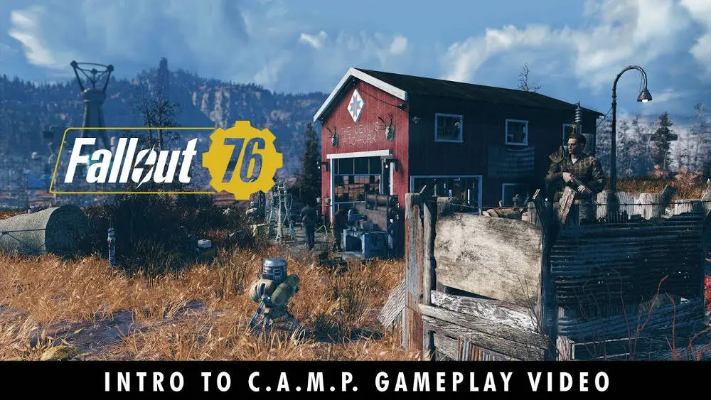 Fallout 76 - Le mode construction de base C.A.M.P, infos et vidéo