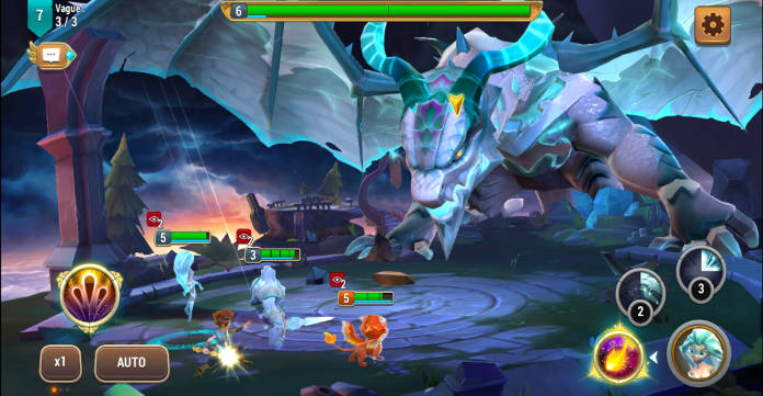 Test - Might & Magic Elemental Guardians - L'univers M&M sur mobile - Combat 2
