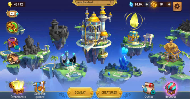 Test - Might & Magic Elemental Guardians - L'univers M&M sur mobile - Village