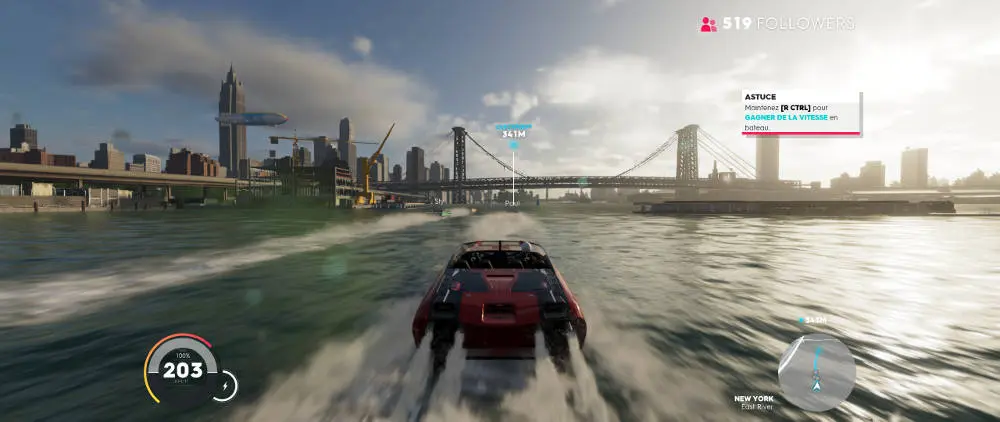 The Crew 2 Test - Un gameplay fluide et diversifié pour plus de fun - gameplay Bateau