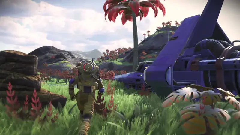 No Man's Sky NEXT - Vaut-il le coup - Une mise à jour ambitieuse et multijoueur - vaisseau