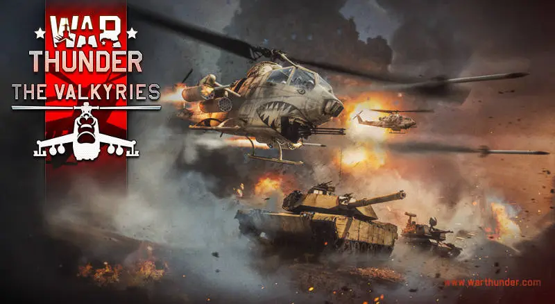 War Thunder 1.81 : Les hélicoptères comme nouveaux véhicules