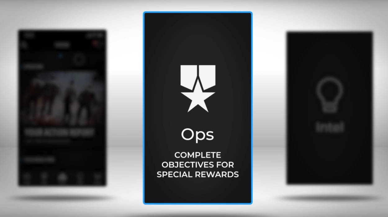 Black Ops 4 Companion App - objectifs de groupe