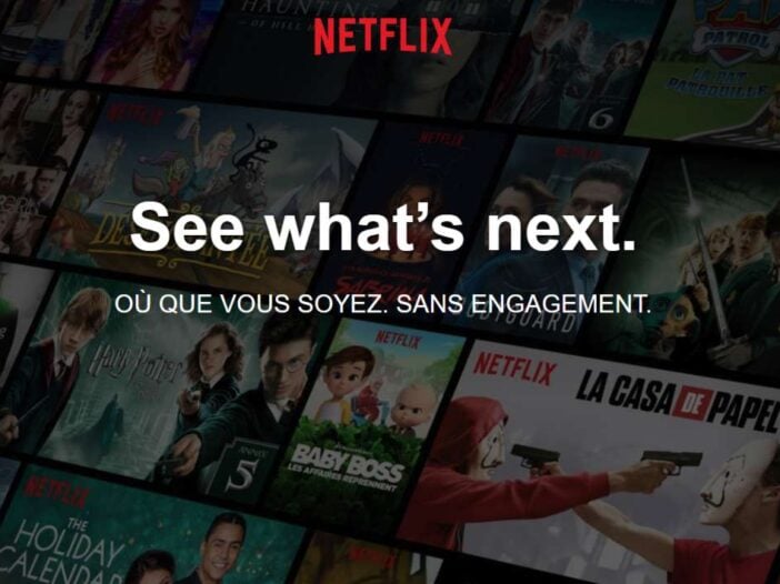 Netflix à moins de 4 € mais pas pour la France!