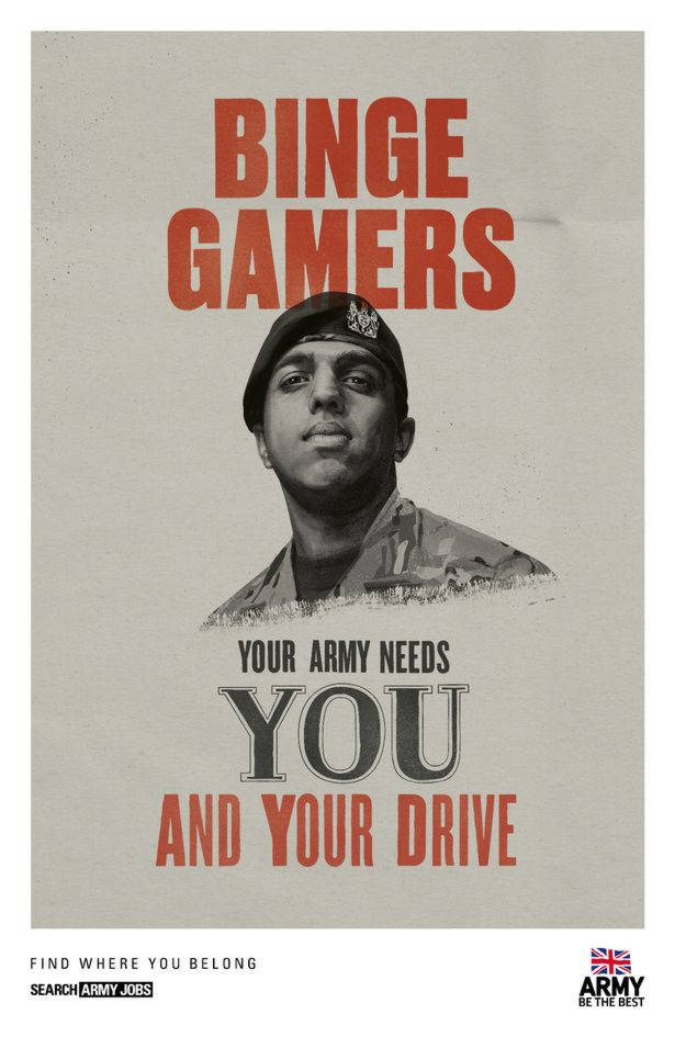 Armée et jeux vidéos de Fornite à soldat, il n'y a qu'un pas