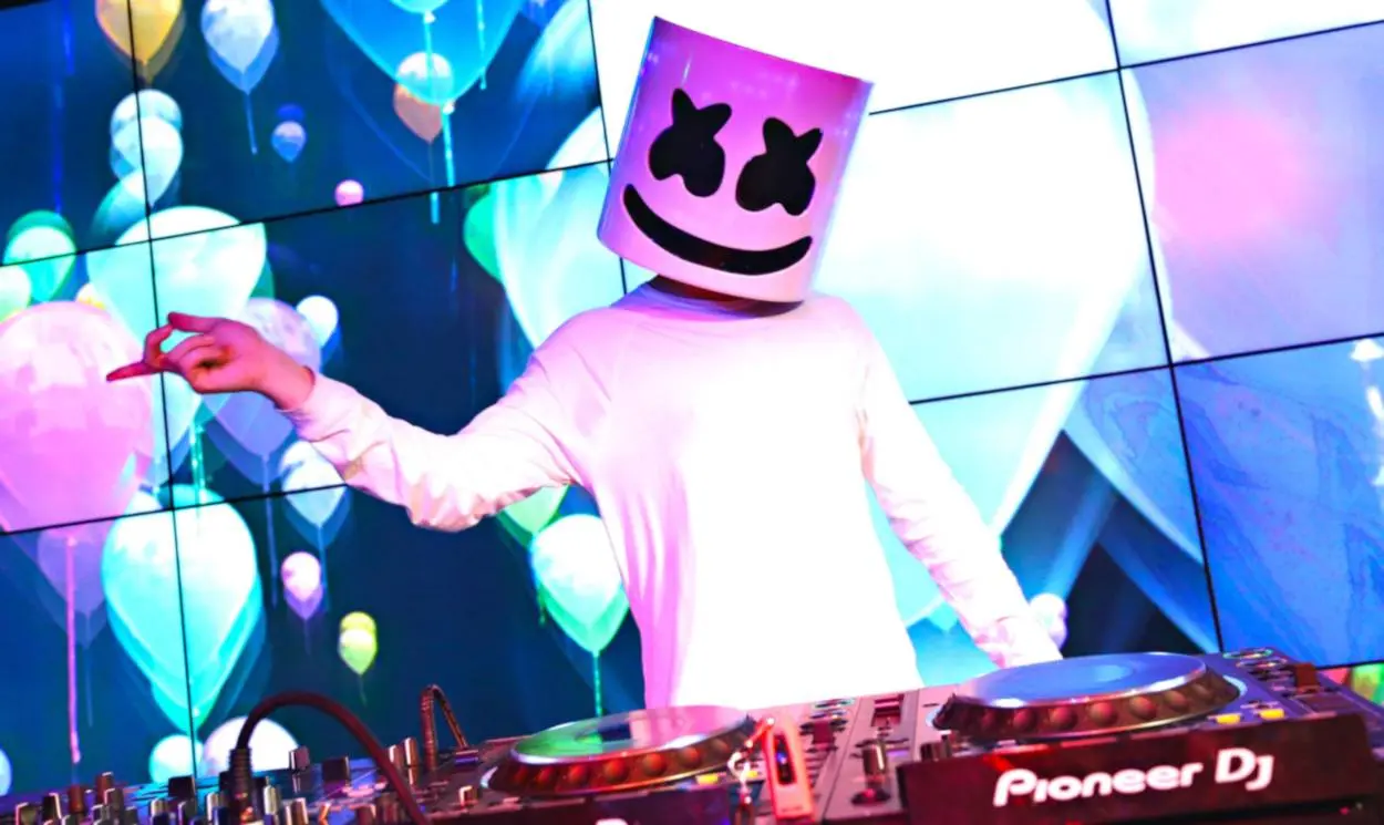 DJ Marshmello sur Fortnite