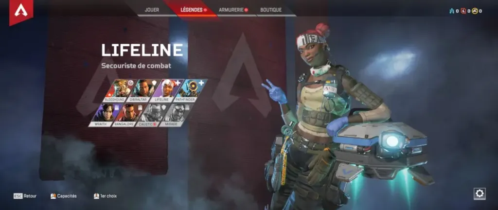 personnage LifeLine - Apex Legends