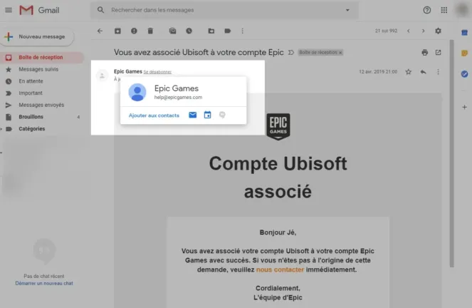 Gmail - comment ajouter un contact - Guide