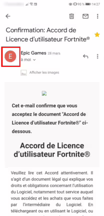 Comment ajouter un contact dans Gmail Mobile