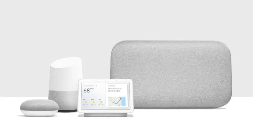 Google Home - tous les modèles