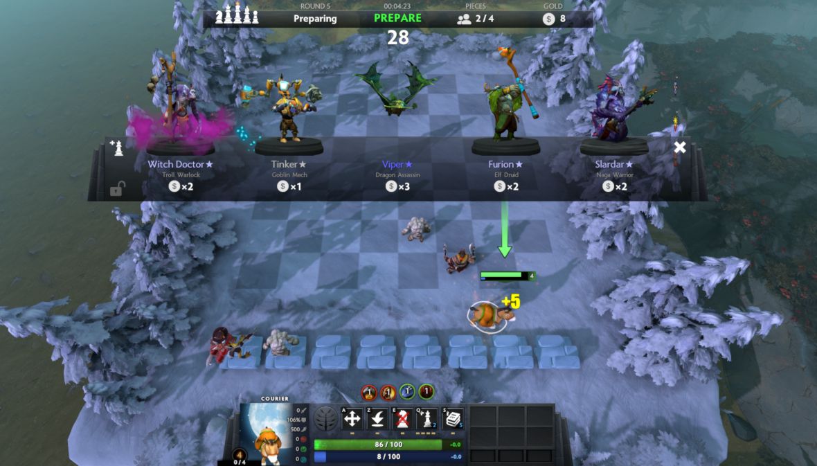 Dota Auto Chess comment jouer - les bases du gameplay