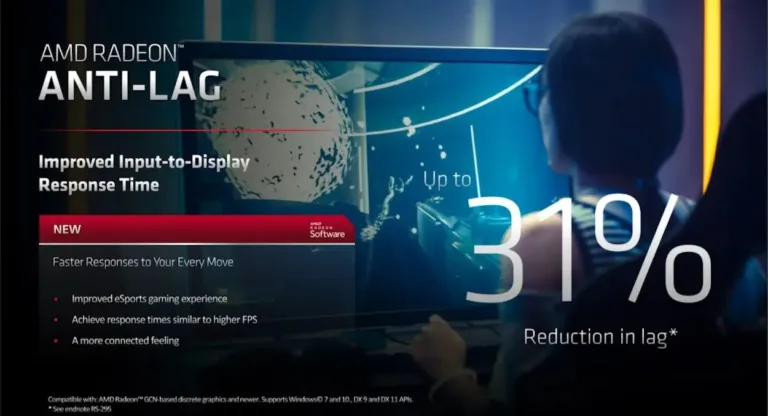 Radeon Anti-Lag AMD - la solution pour réduire la latence Input Lag