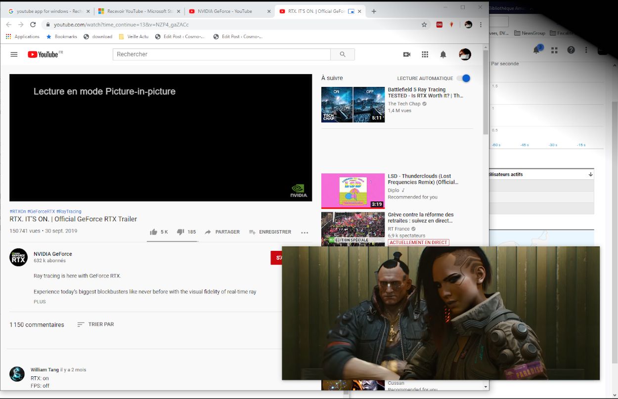 Comment regarder YouTube en mode compact Overlay (PIP) sur Windows
