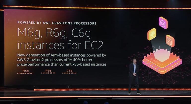 Graviton 2 ARM : Amazon veut concurrencer l’Intel Xeon et l’AMD Epyc