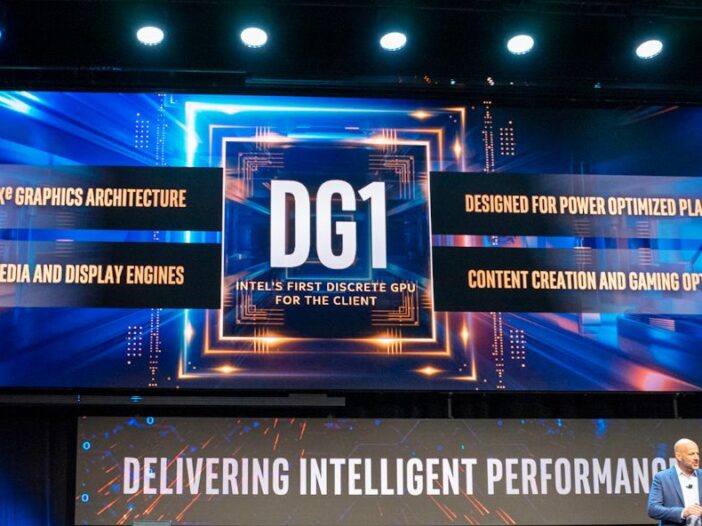 Intel a présenté son premier GPU DG1 au CES 2020