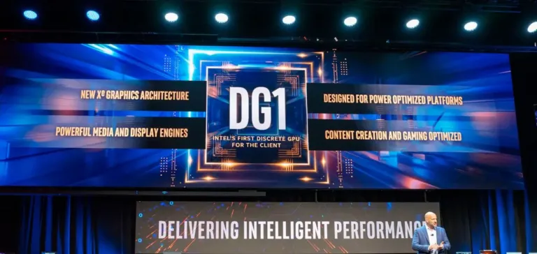 Intel a présenté son premier GPU DG1 au CES 2020