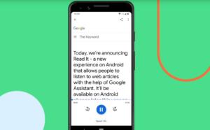 Comment lire les pages web à haute voix avec Google Assistant