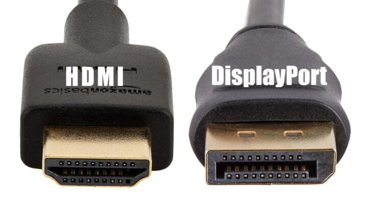 display port cable vs hdmi 2.1