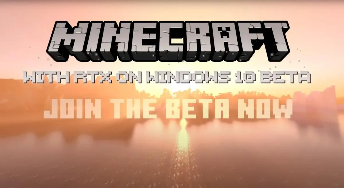 Minecraft - le Ray Tracing disponible sur PC en Beta