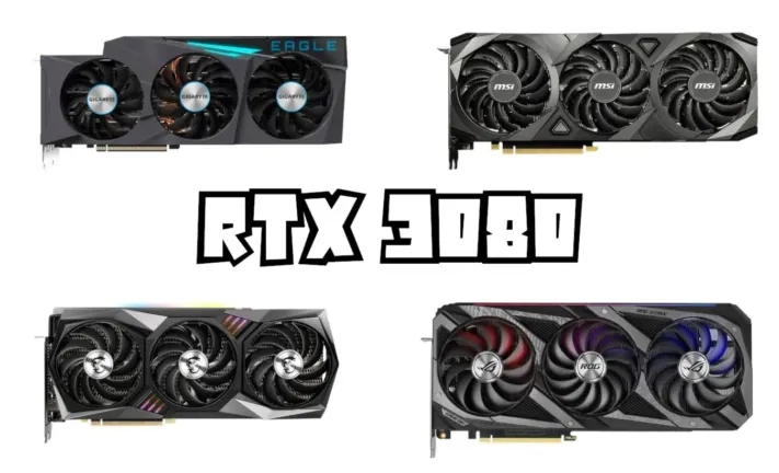 meilleure RTX 3080