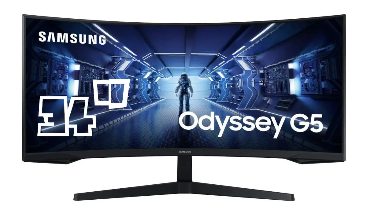 Samsung Odyssey G5 34″ C34G55T : 165 Hz, 1440p en 1000R !