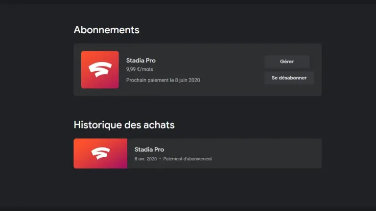 Comment annuler l’abonnement Stadia ? Résilier rapidement