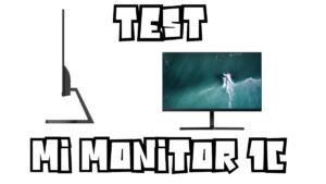 Test Xiaomi Mi Monitor 1C
