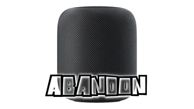 HomePod abandonné