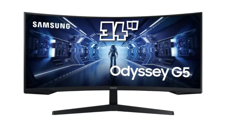 Test Samsung Odyssey G5 34″ C34G55T : espace et performance