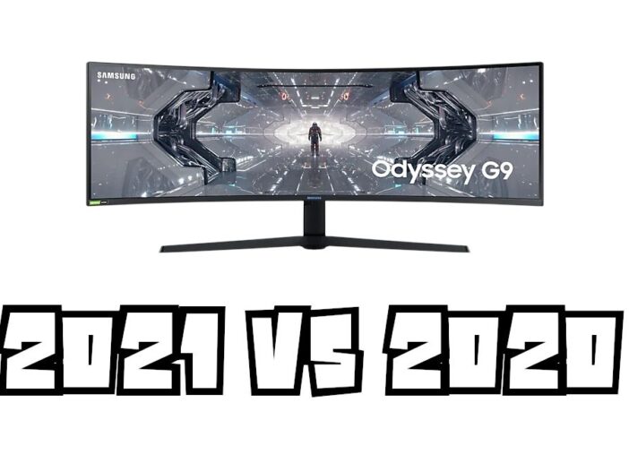 Samsung Odyssey G9 2021 vs 2020