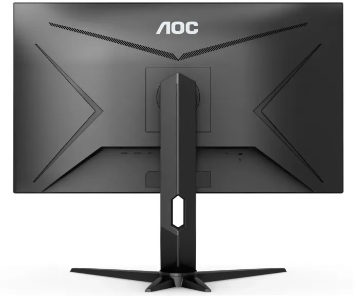 vue de dos AOC-U28G2XU