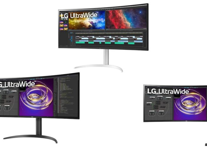 LG annonce 3 nouveaux écrans PC ultralarges