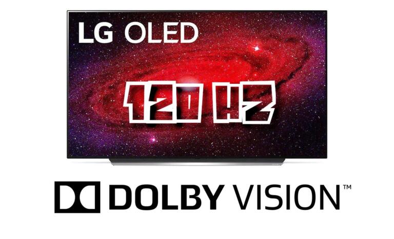 LG : le Dolby Vision 120 Hz disponible sur les TV LG CX et GX