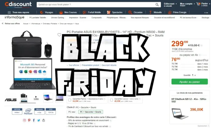 Black Friday Cdiscount