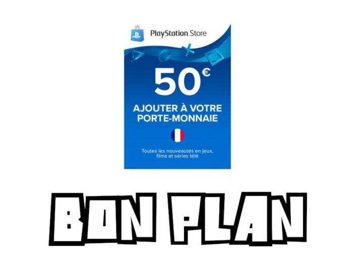 Bon Plan Carte PSN 50 euros