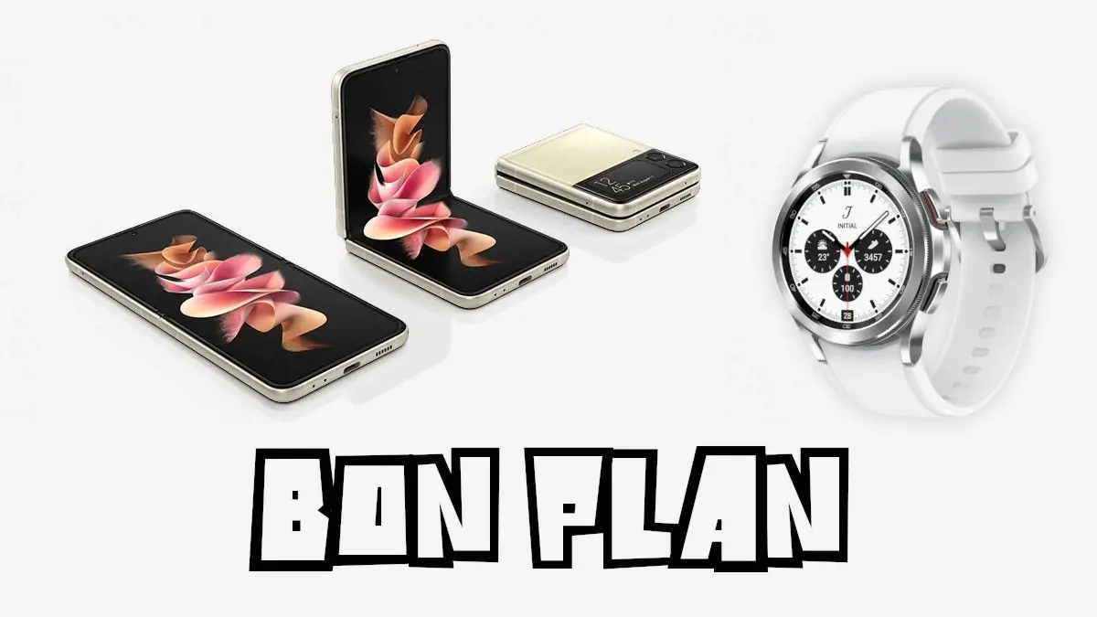 Bon Plan Galaxy Z Flip 3 à 379€ (-37%) : passez au pliable !